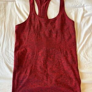 Lululemon Women's Red Tank Top